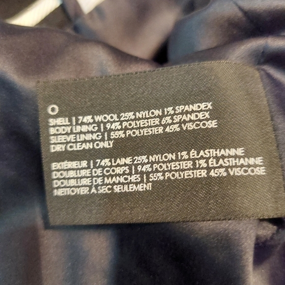 𝅺CLUB Monaco Women's Wool Blazer - XS - Picture 5 of 5